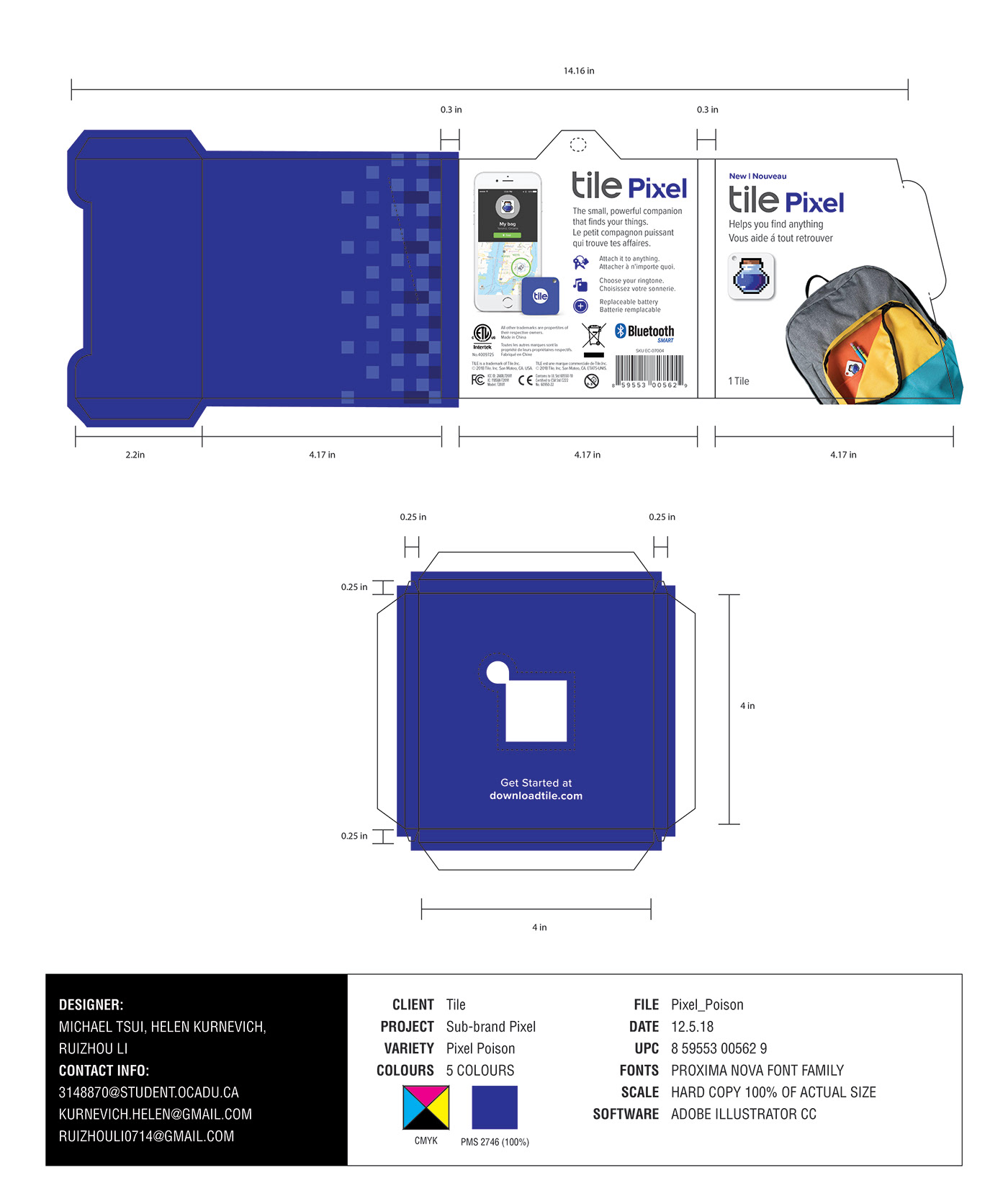 Packaging graphic design  typography   Technology tile Accessibility