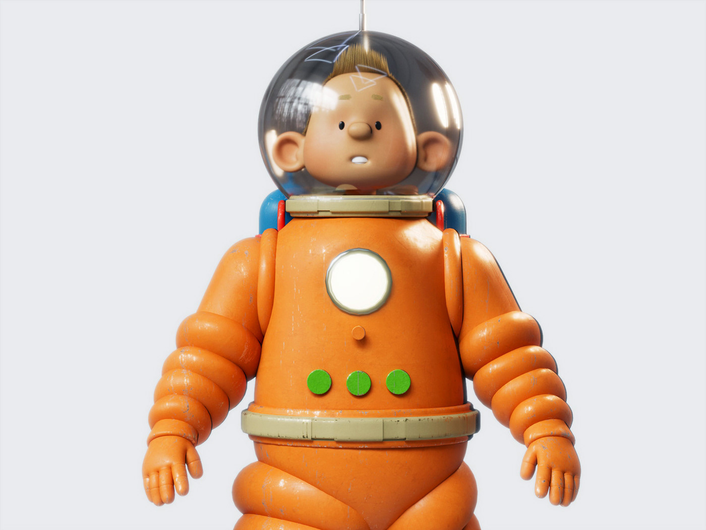 cartoon 3D toy Character