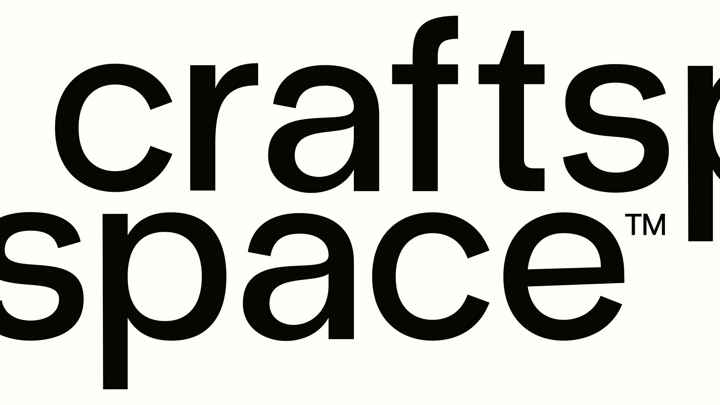 brand branding  brand identity logo symbol wordmark construction craft Space 
