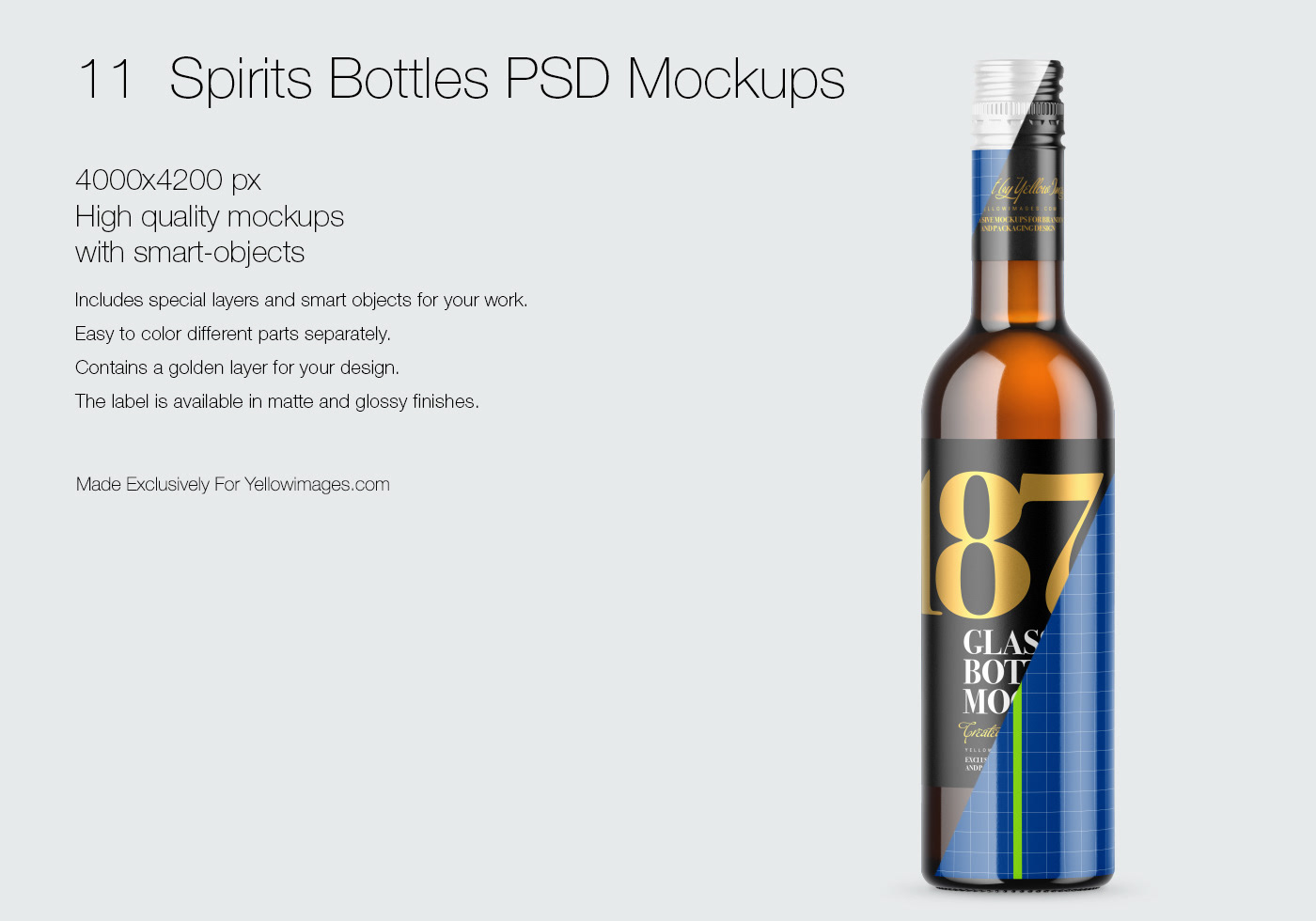 bottle mockup brand identity glass bottle Mockup Packaging packaging design psd Spirits template whiskey label