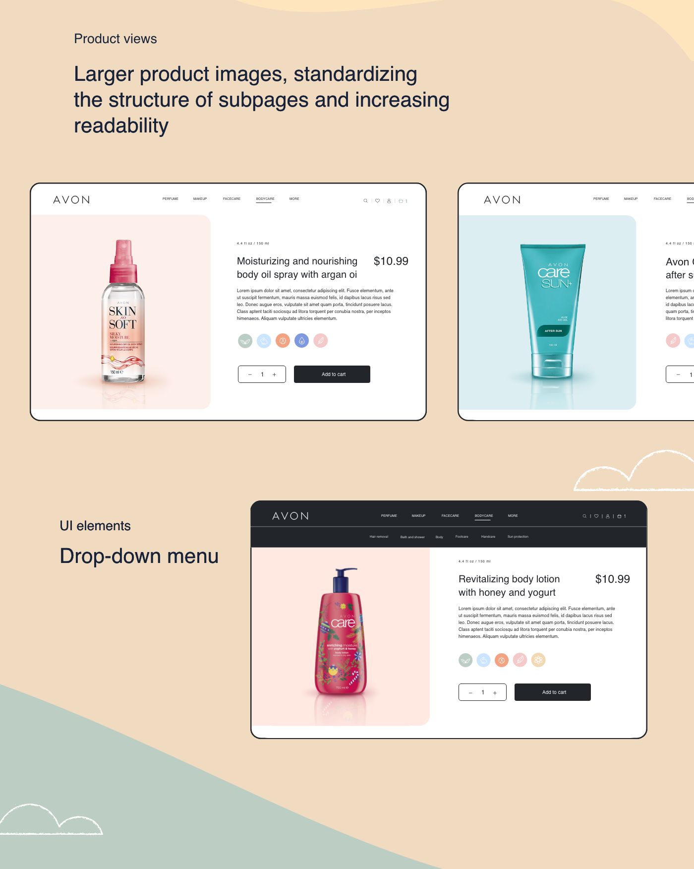 e-commerce clean popular Ecommerce app ILLUSTRATION  Webdesign