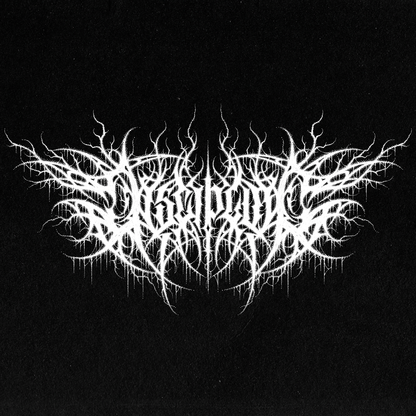 black metal Blackletter Calligraphy   dark art death metal gnoizm gothic lettering metal design metal logo