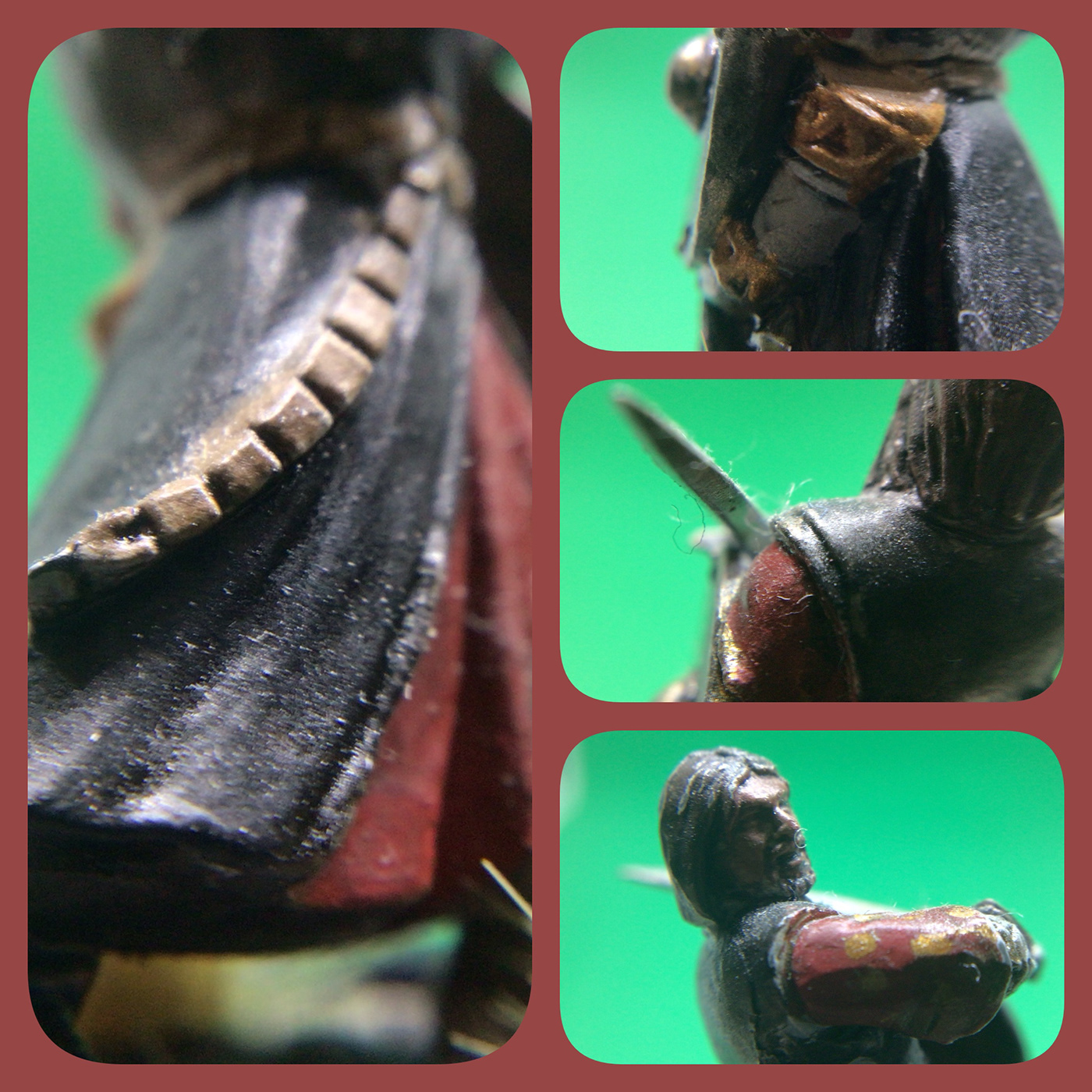 boromir Warhammer games workshop painting   Miniature Photography  collage Photoleap