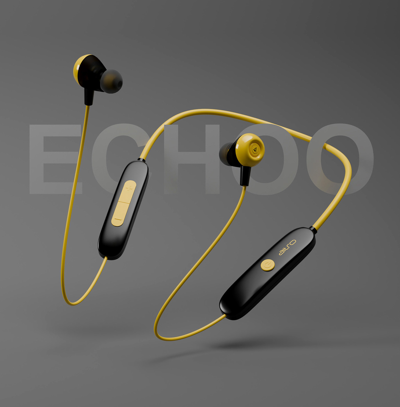 blender 3D neckband Audio Maya product electronic music design Graphic Designer