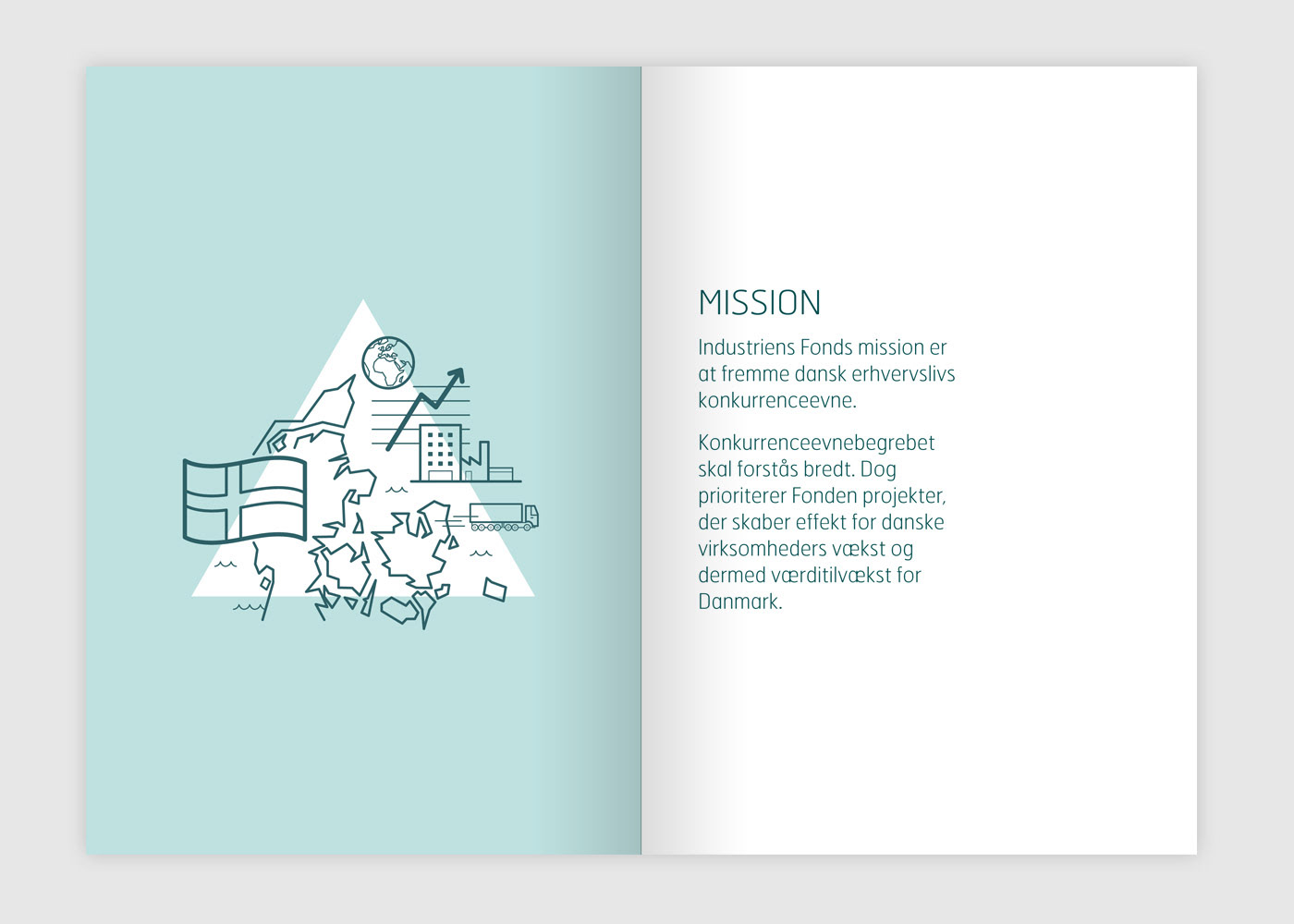industry strategy ILLUSTRATION  icons denmark