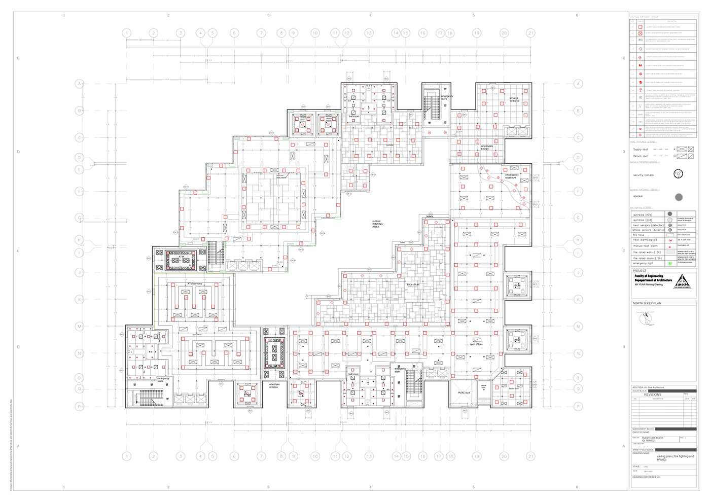 working drawings architecture shop drawing AutoCAD pixel ASU Elevation