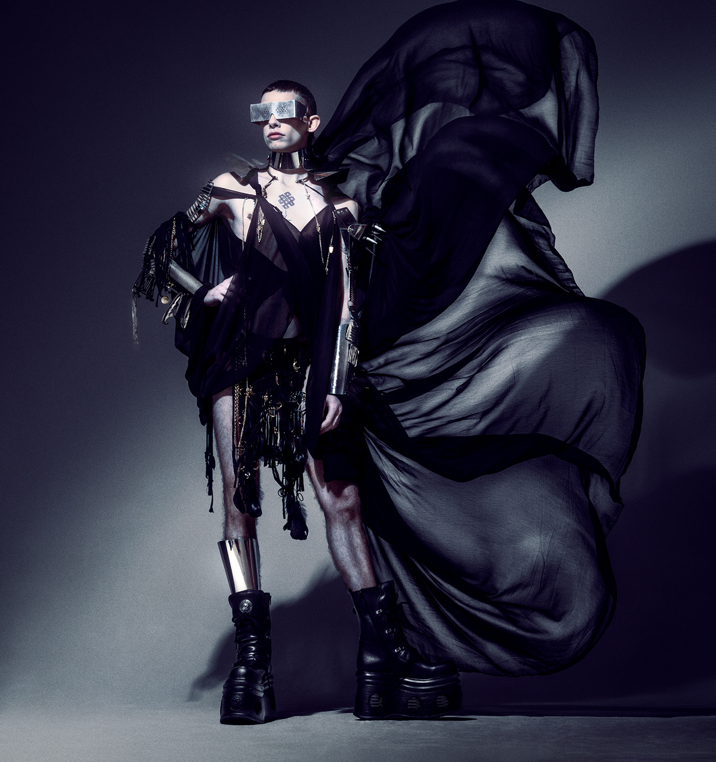 3D art contemporary editorial Fashion 