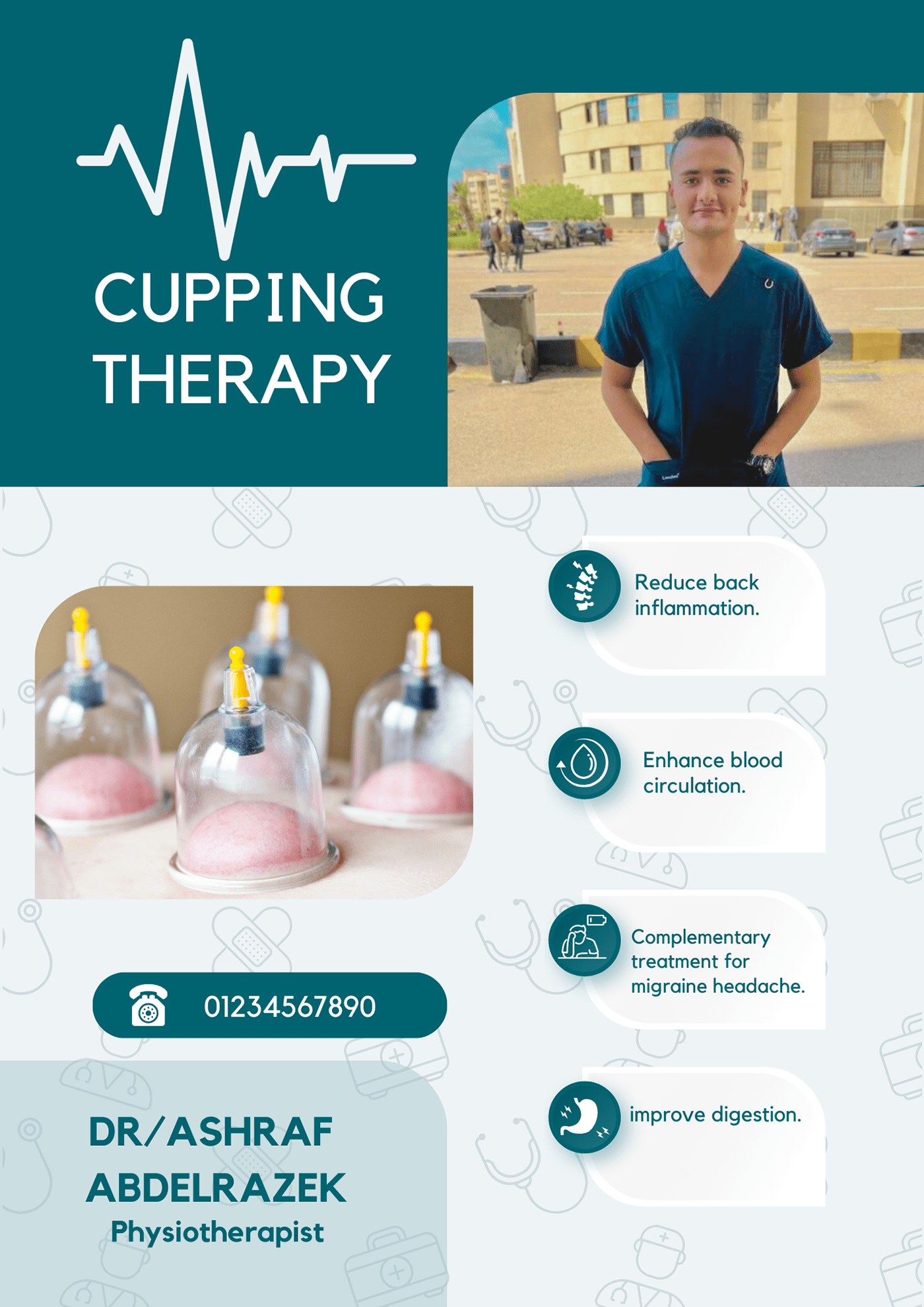 cupping therapy medical physical therapy digestion back pain Blood Circulation