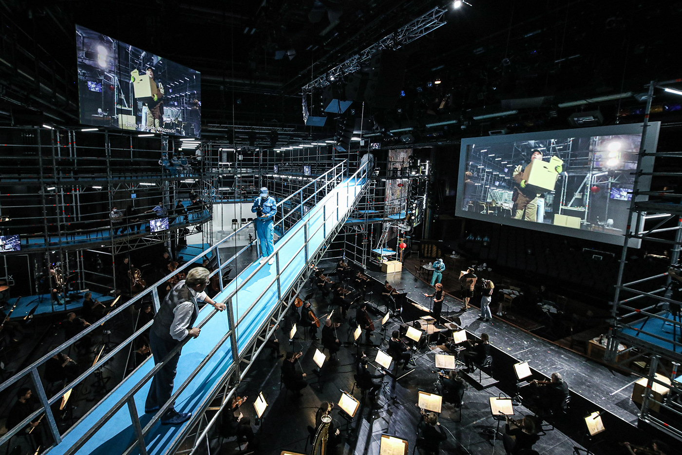 Event light opera scenography set stage setdesign Stage STAGE DESIGN Theatre video