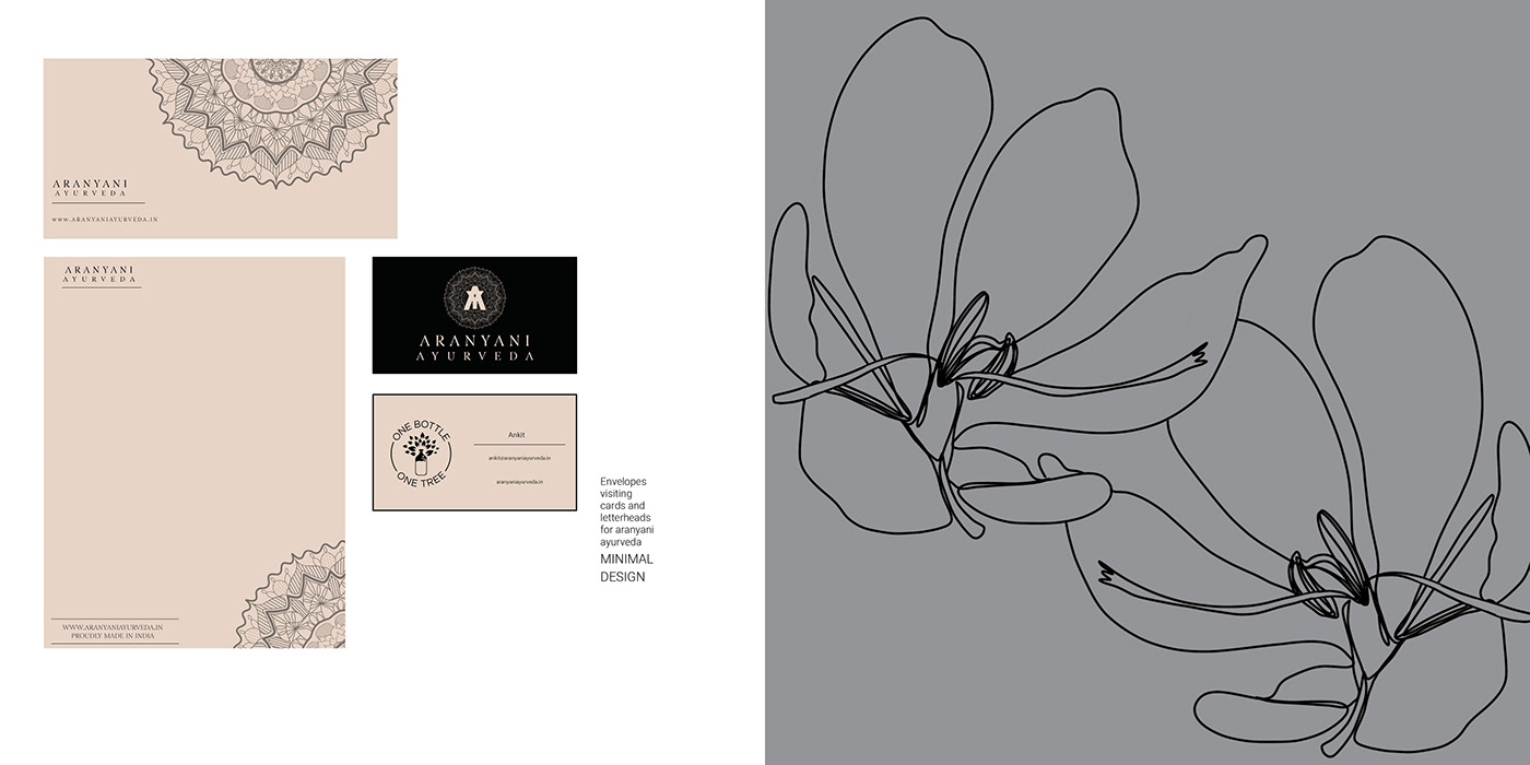 branding  Packaging skincare ayurveda herbal labels graphics design makeup Fashion 