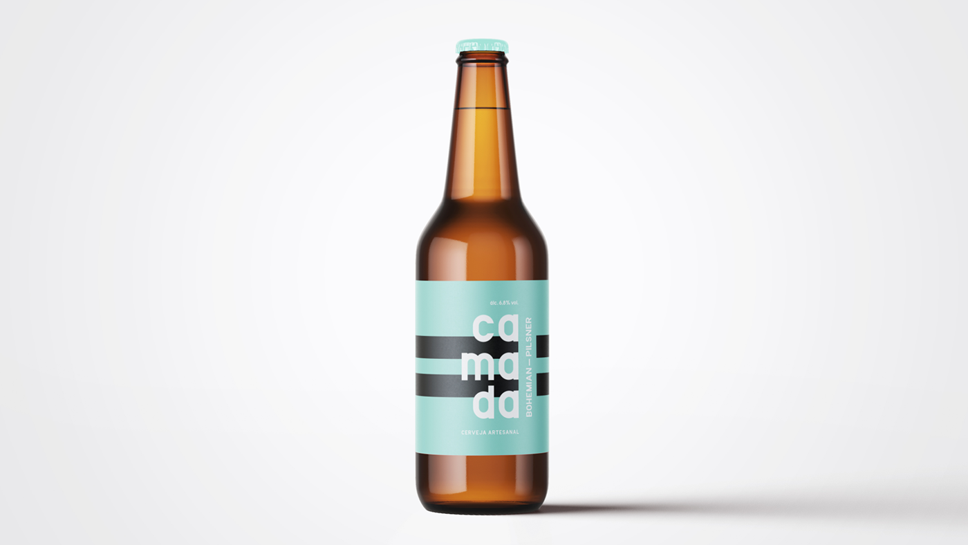 Alaska beer bottle brand branding  design graphic identity naming Packaging