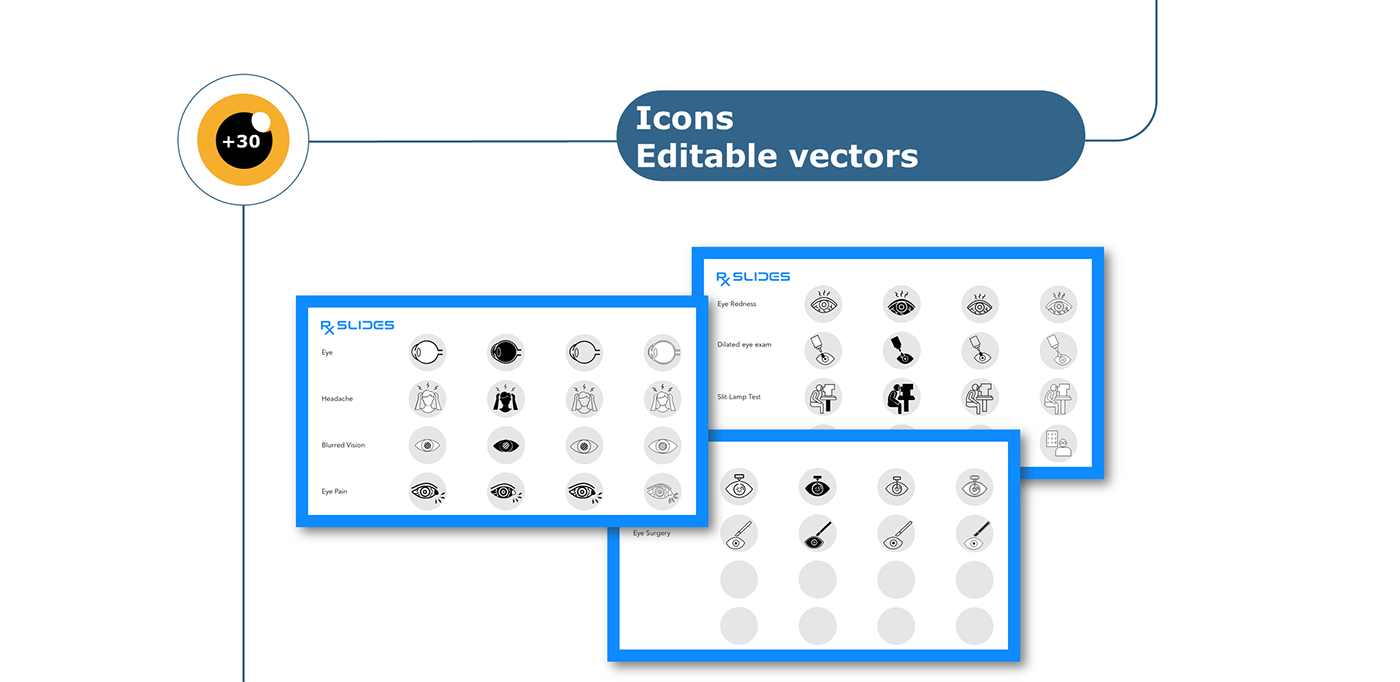 Glaucoma Powerpoint template presentation design editable animated rxslides