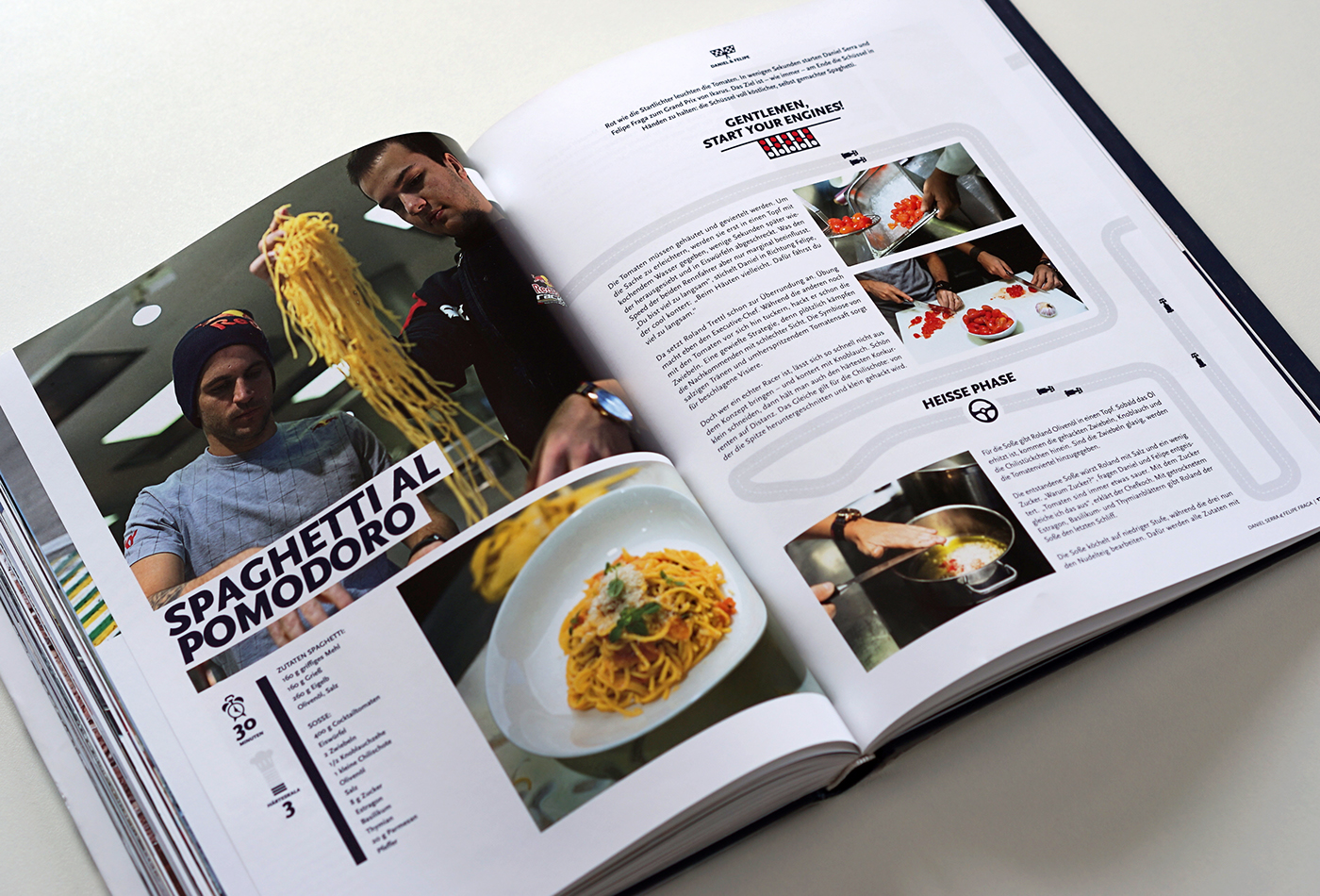 Red Bull cookbook athlete Cooking Session Roland Trettl Ikarus Hangar 7 sport Fun soccer