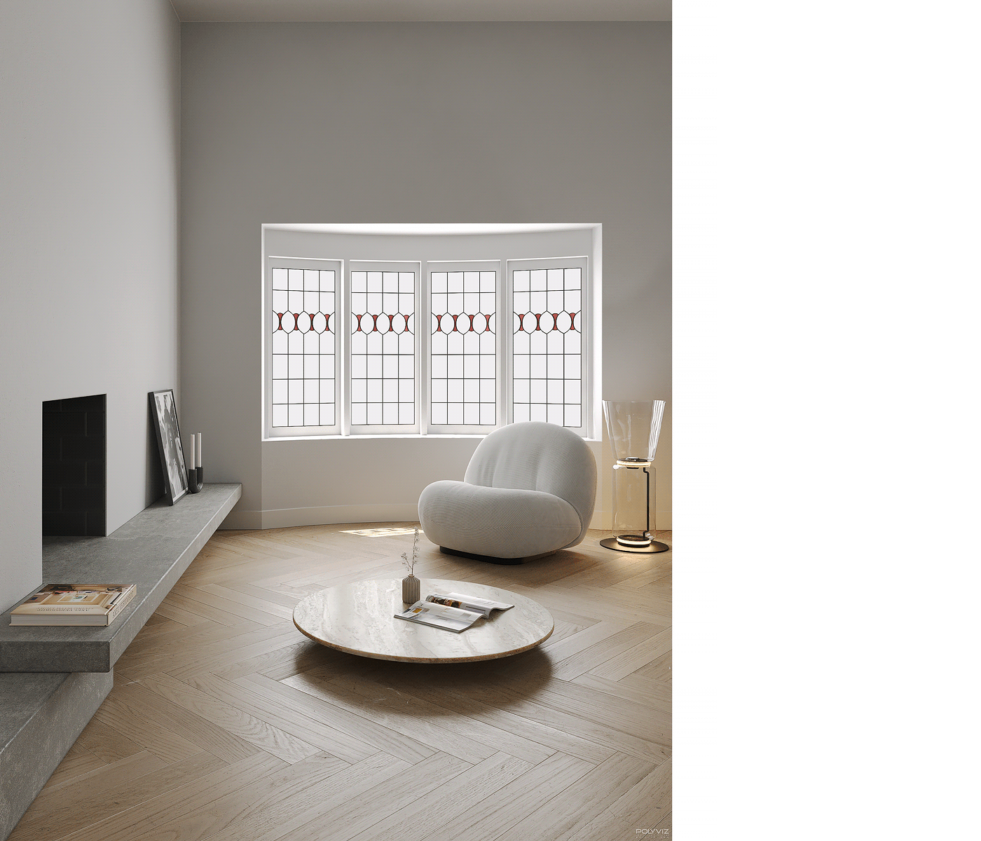 3d max autodesk 3ds max corona render  furniture GUBI living minimal polyviz product design  simple