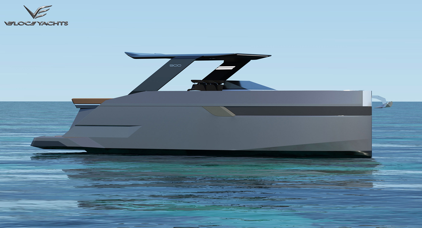 boat design superyacht luxury 3D boat