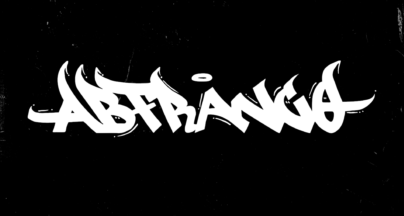 font Graffiti Handstyle lettering type