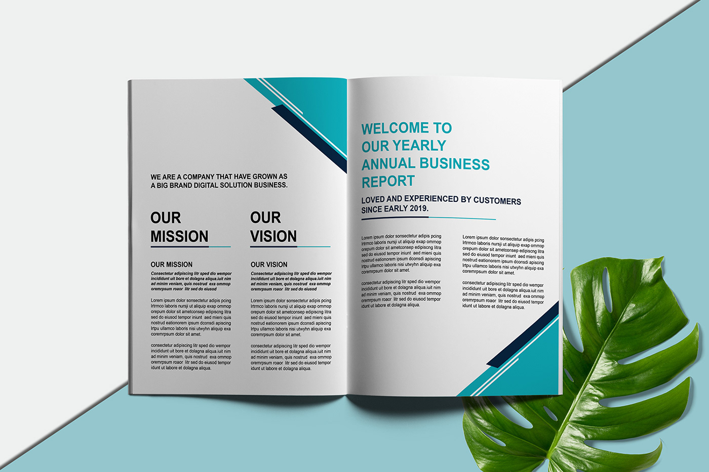 annual report Brochure Template corporate business company Project photoshop template brochure design design printable