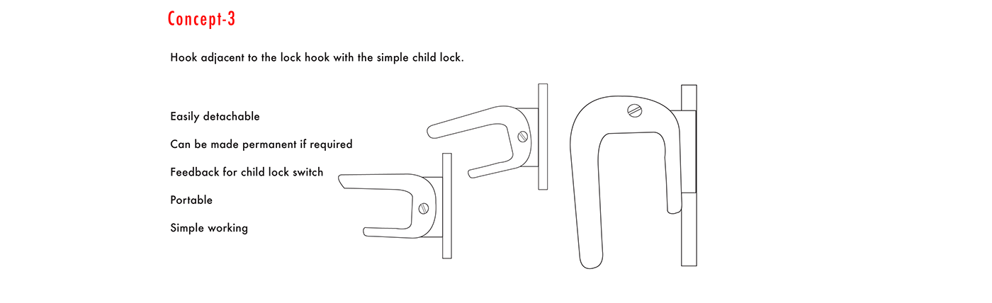child care child care design Child security project keyshot keyshot render product design  Security Project UX design