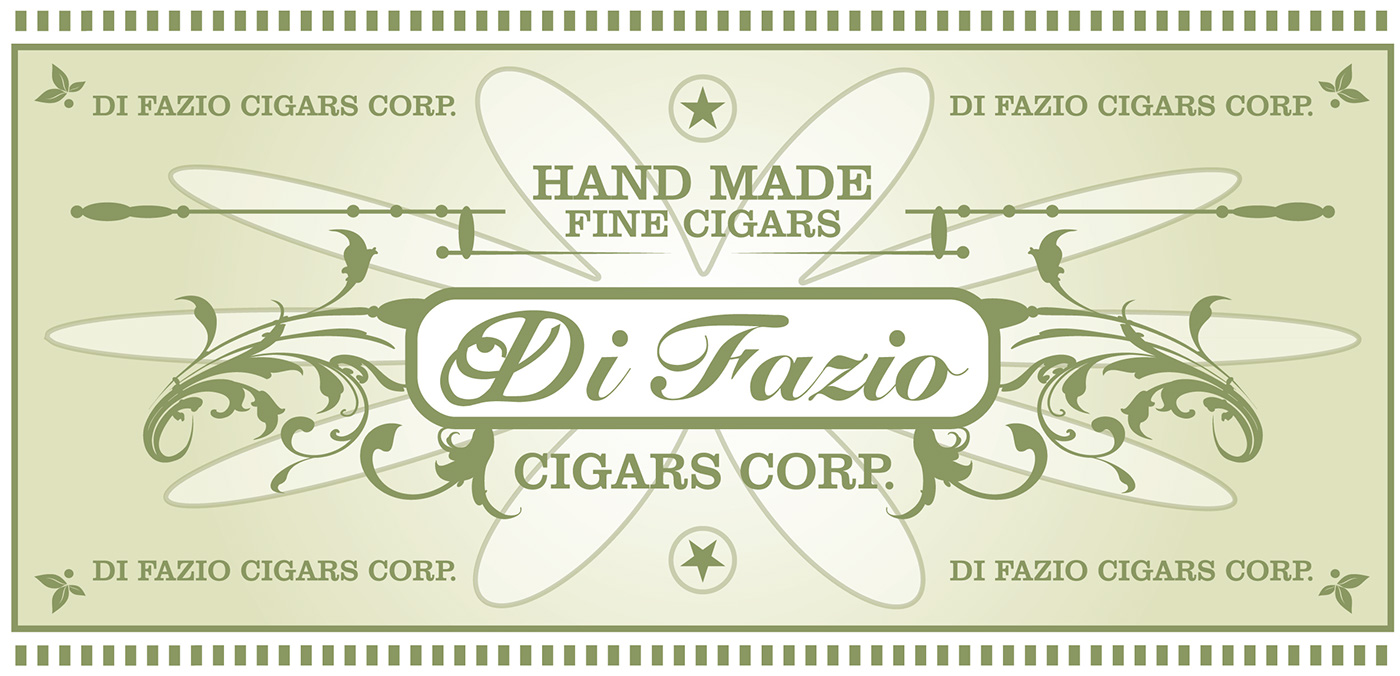 cigar labels Stationery Antonio Rojas banners Smokers print inspire