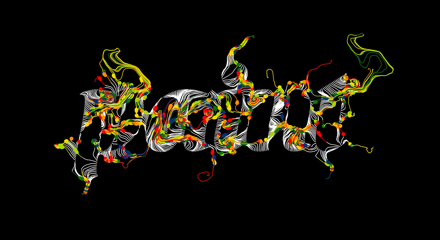 generative design p5js creative coding programming  typography   type Amuki graphic design 