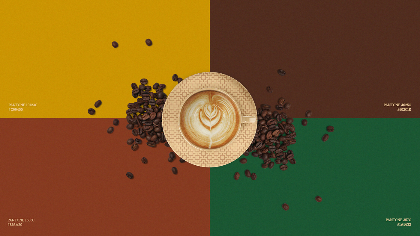 Coffee coffee brand Colombian colombian coffee Golden Ratio Golden Ratio Logo indian symbol visual identity coffee packaging