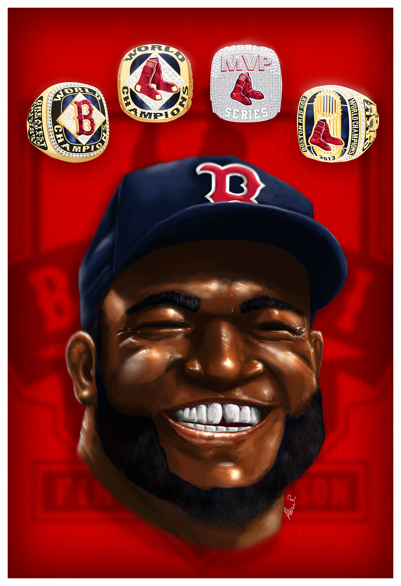 Big Papi David Ortiz mlb red sox baseball champion Republica Dominicana