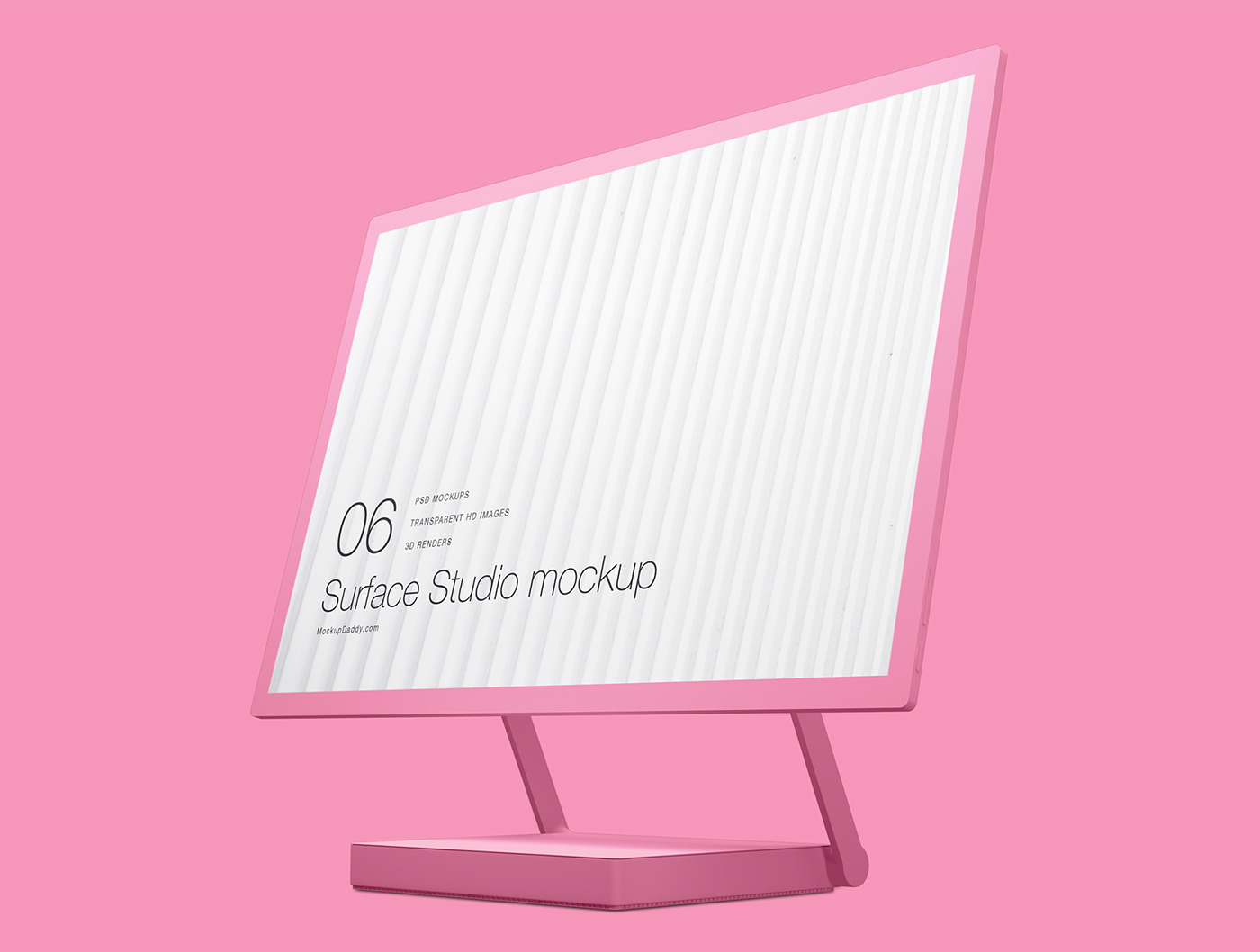 Download Microsoft Surface Studio Clay Mockup on Behance