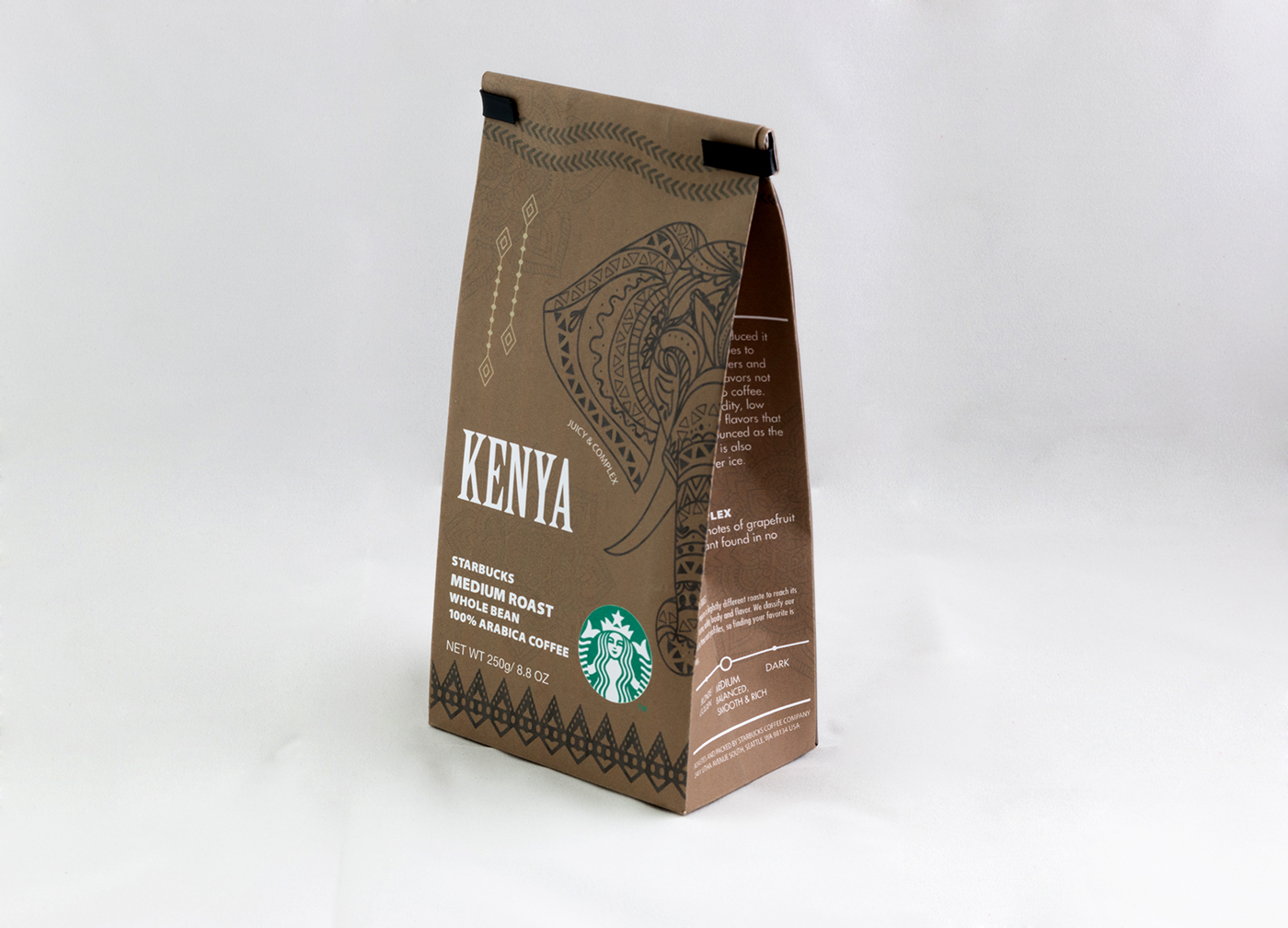 Packaging starbucks Illustrator photograpy Coffee