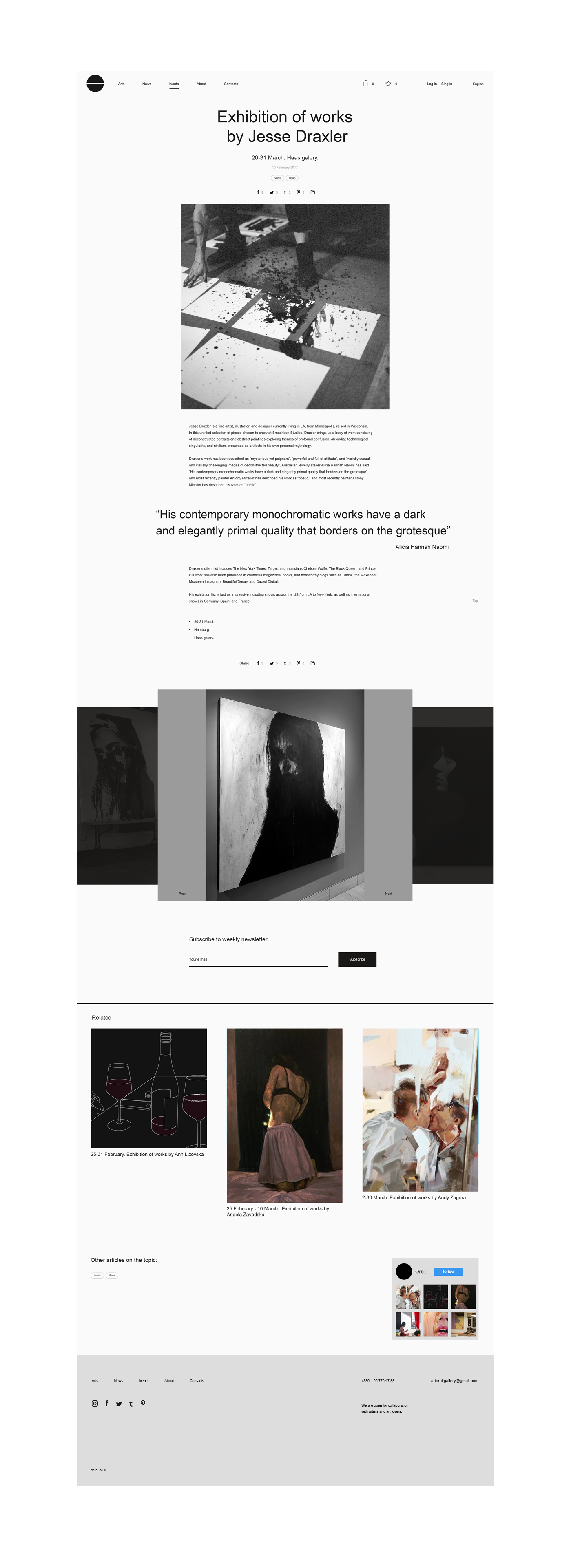 clean minimal weddesign Website Web UI trends identity concept photoshop