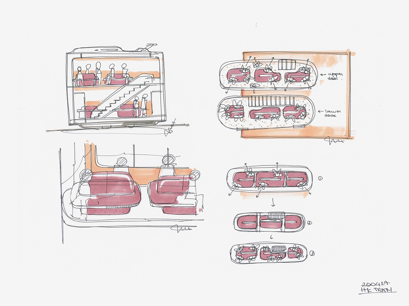 industrial design  ponti product design  andrea ponti design design process design thinking sketch Drawing  freehand