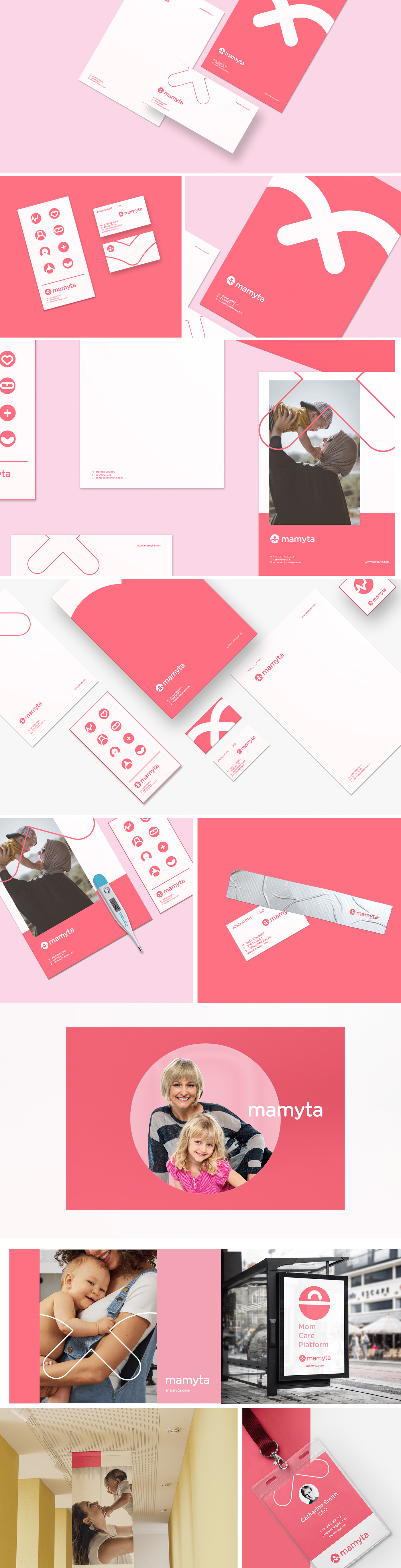 health care doctors Medical app consultations brand identity