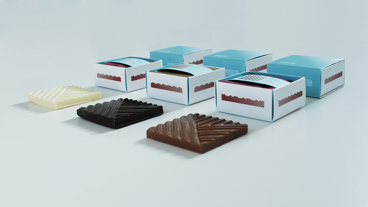 chocolate design food design packaging design graphic design  creative branding  plus ultra studio more with less