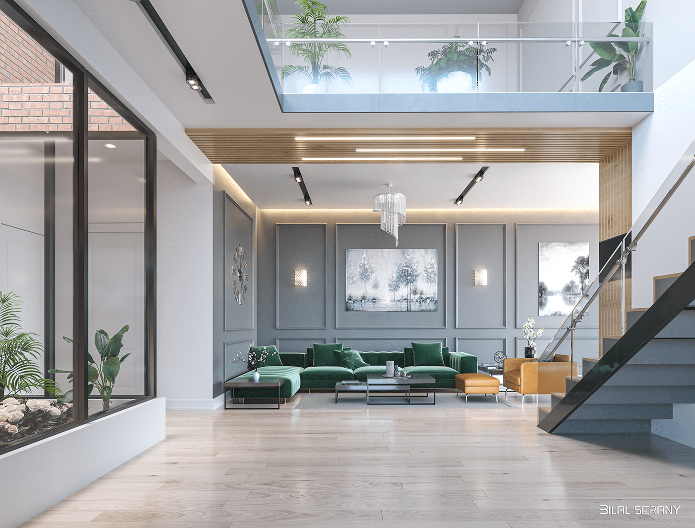 3dsmax design interior design  photgraphy vray apartment Interior kitchen living room visualization
