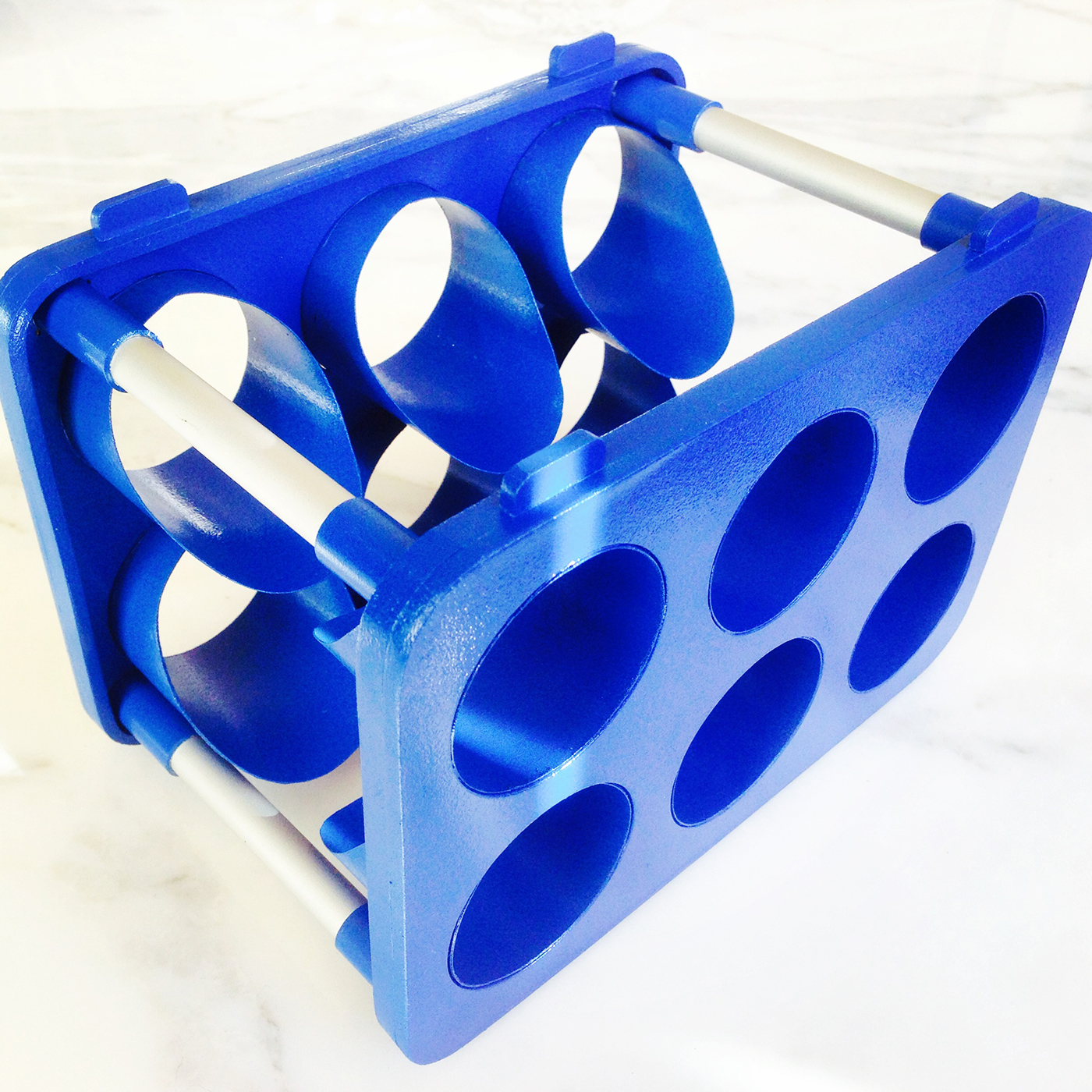 blue bottle wine kitchen Jasper Morrison  plastic alluminium magis design handcraft