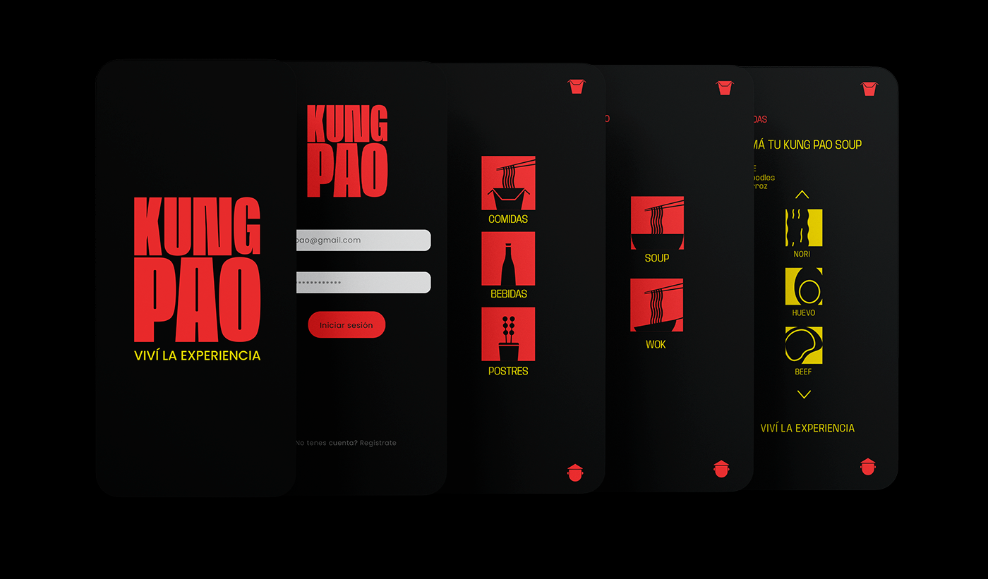 sistema de identidad china Hong Kong marca brand identity signos Iconos ui design Mobile app animation 