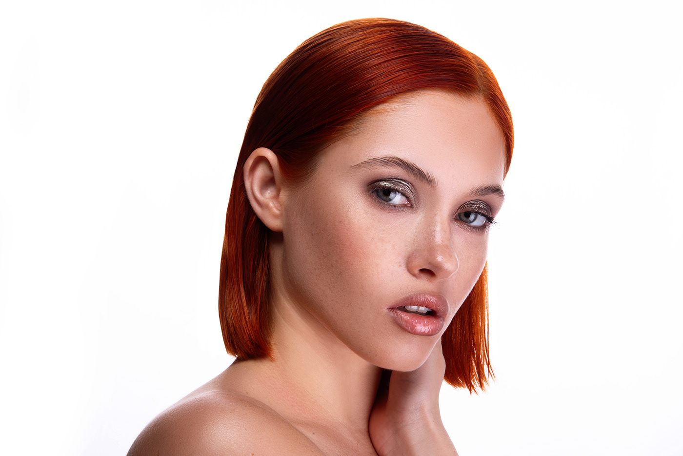 beauty photography model portrait editorial Fashion  makeup retouch beauty retouch skin