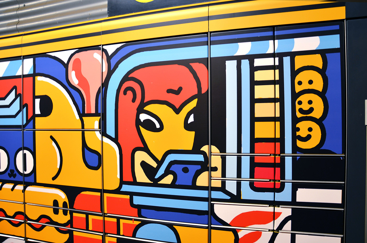 arturshirin ettoja streetart Graffiti giffiti Illustrator lithuania artist funky city