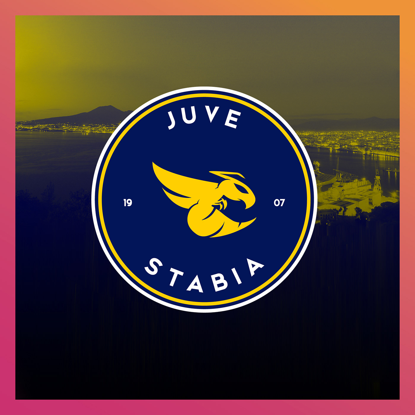 rebranding RESTYLING logo brand football Juvestabia Serie calcio identity NAPOLI