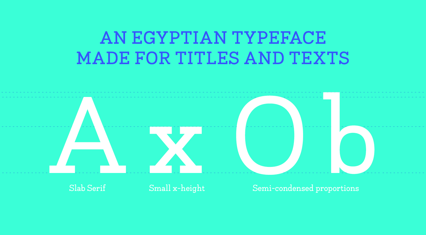 Free font Typeface slab serif free type napoleon egyptian type free postmodern download