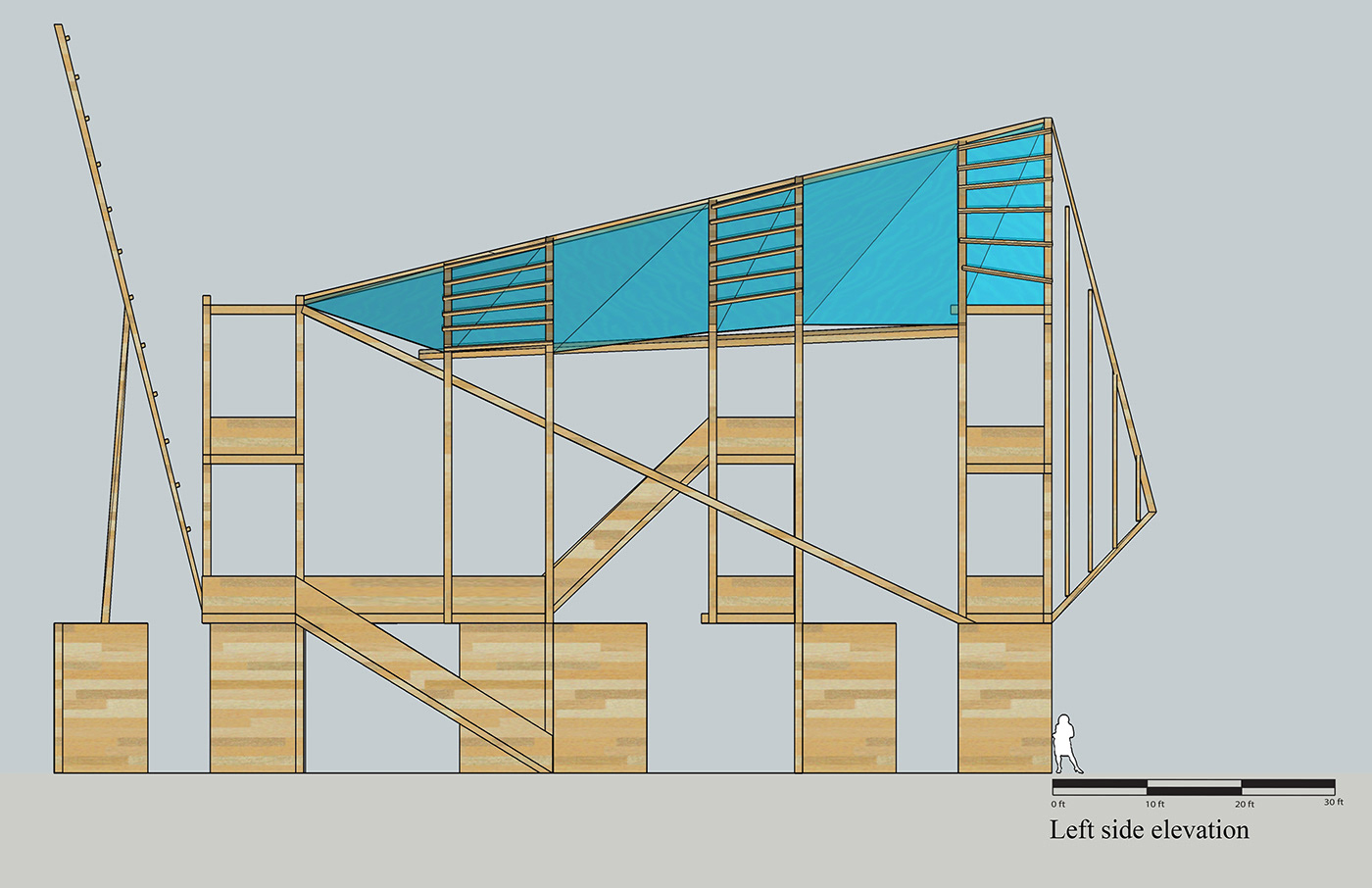 architecture design SketchUP 2D 3D modeling