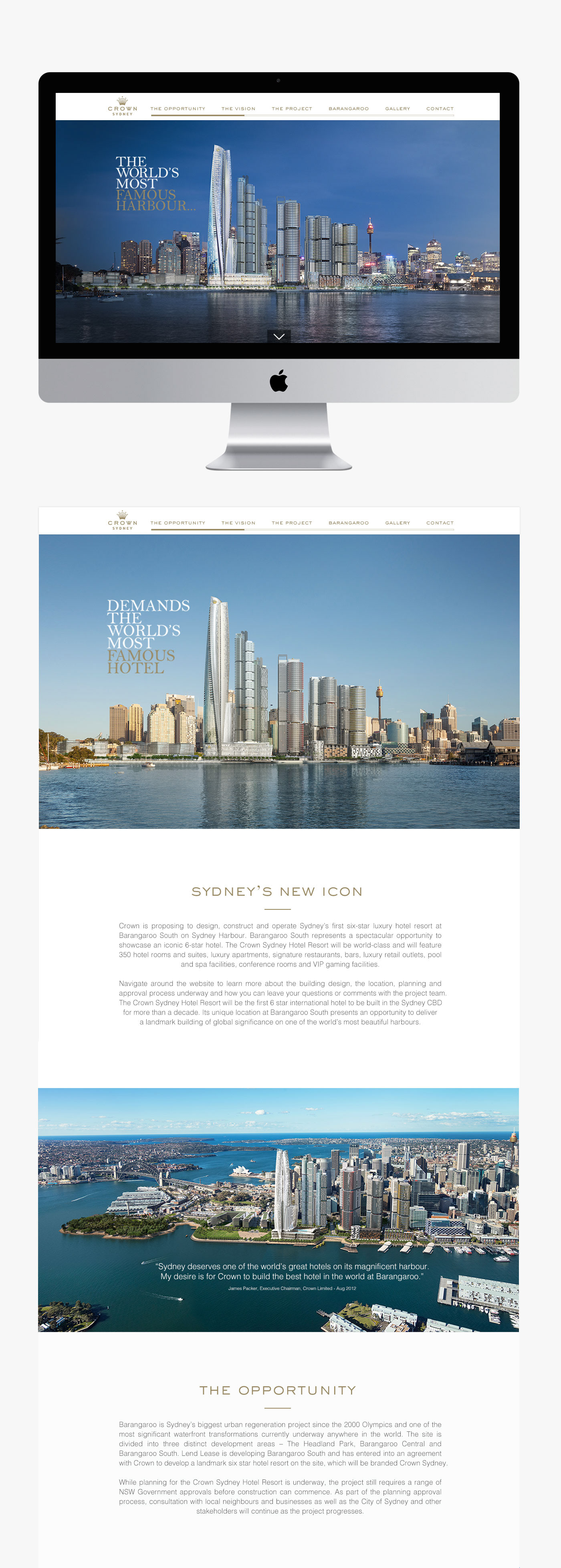 hotel Website crown sydney