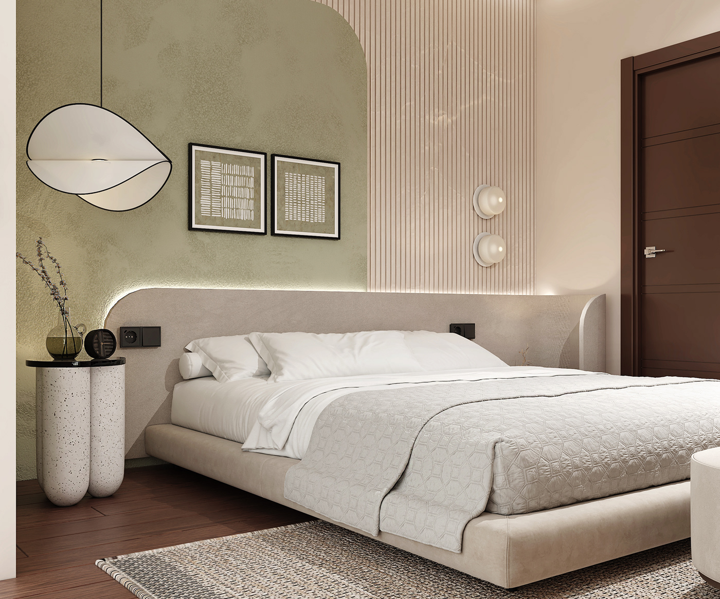 bedroom interior design  bed bedroom design