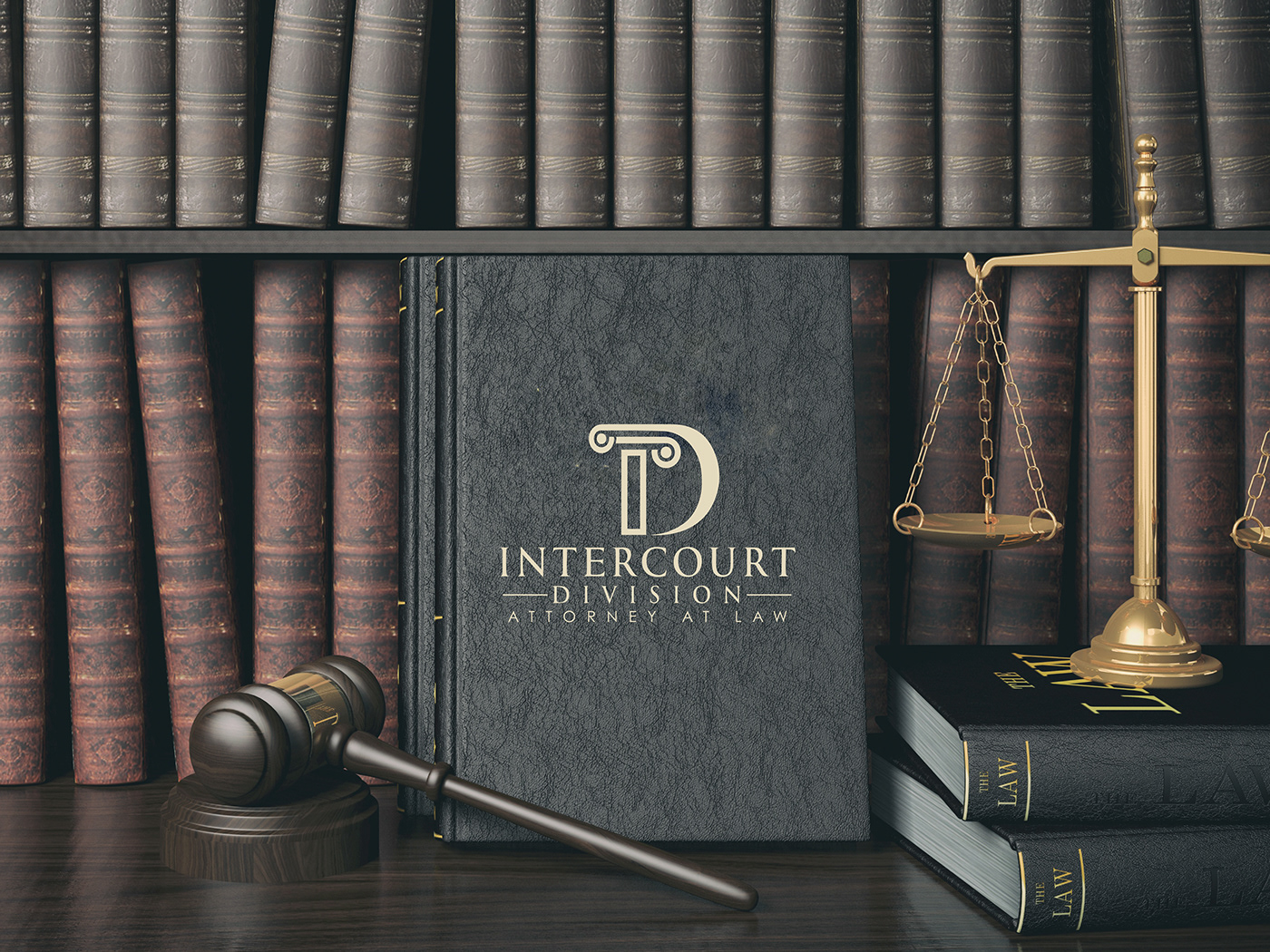 attorney brand identity brand style guide court custom logo judicial law law firm legal Social media post