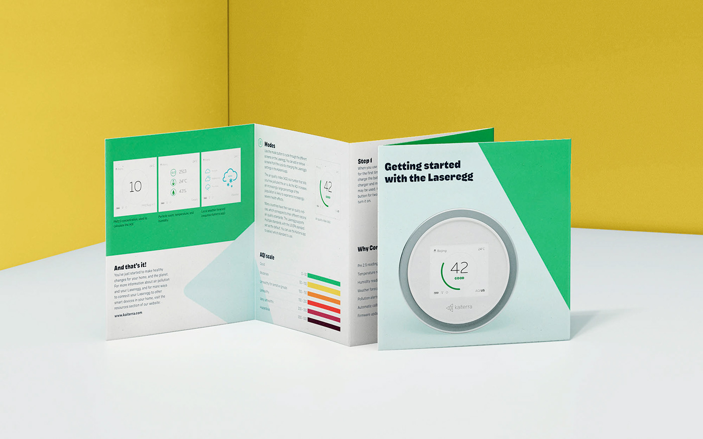 air IoT Rebrand bright fresh environment green ILLUSTRATION  conceptual