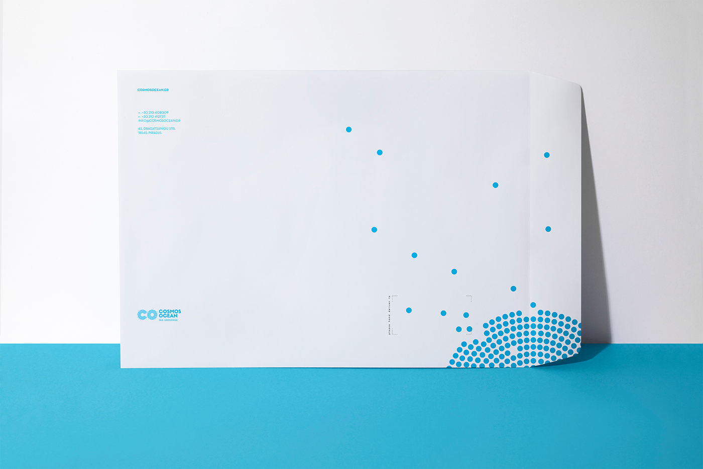 cosmos ocean Corporate Identity identity logo Logotype Greece design branding 