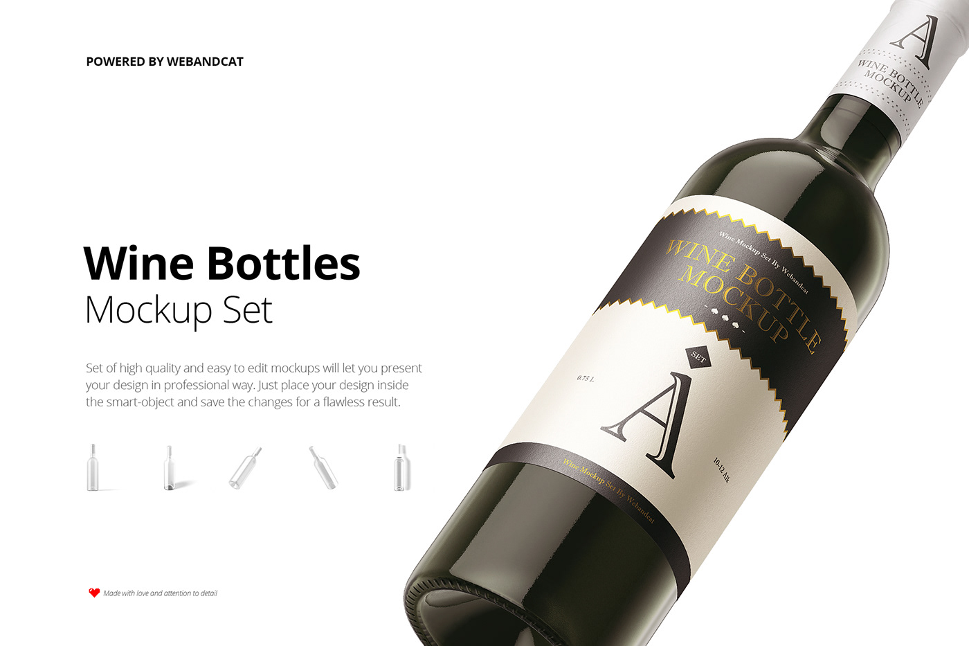 bevel bottle bottle neck branding  design foil stamping glass green Label wine
