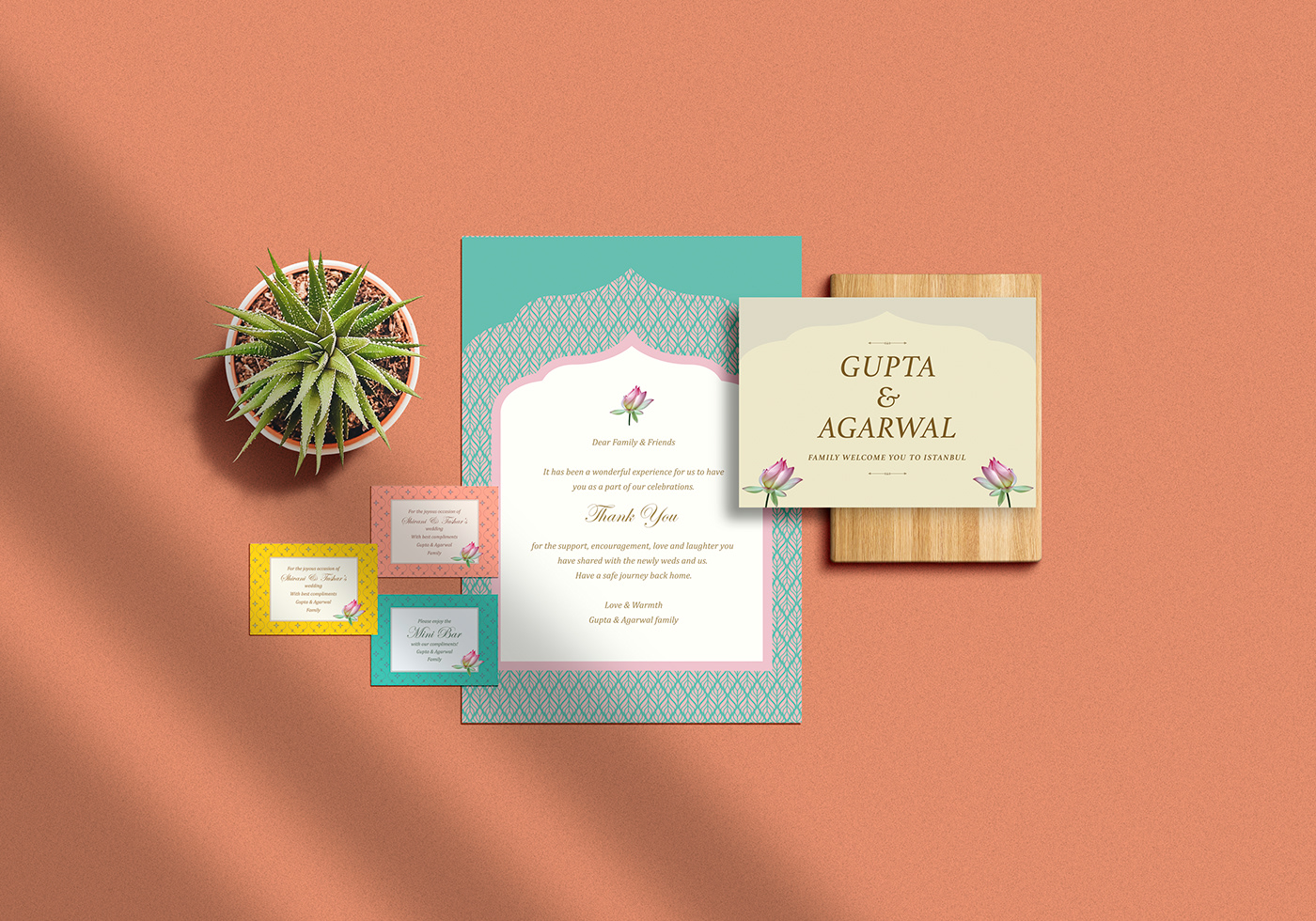 collaterals design graphic invites print wedding