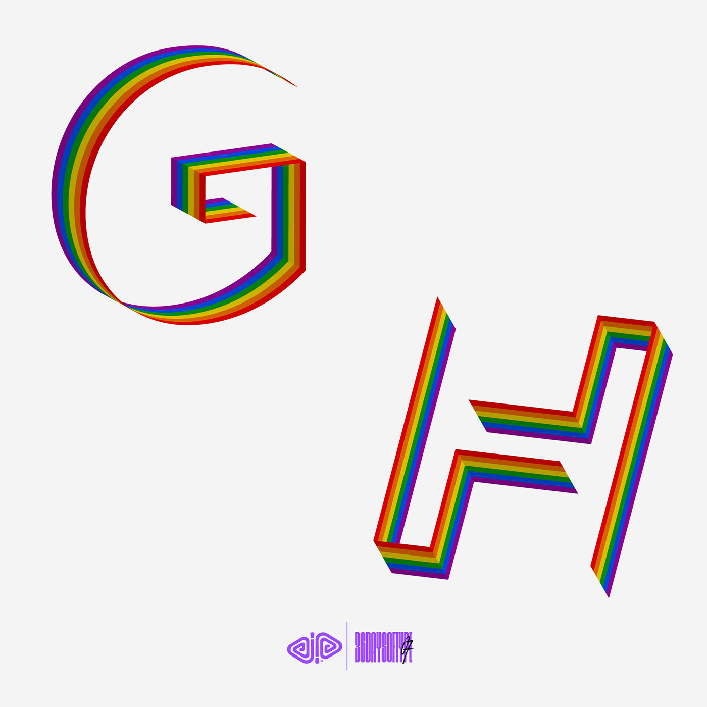 design logo concept tipografia type