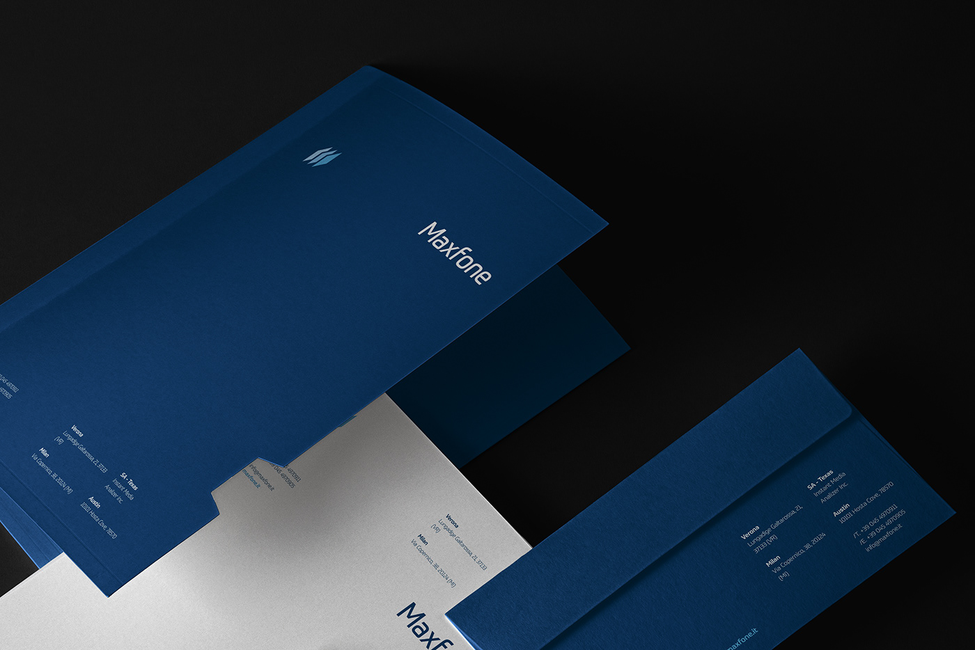 blue branding  Data Identity Design Italy Logo Design print