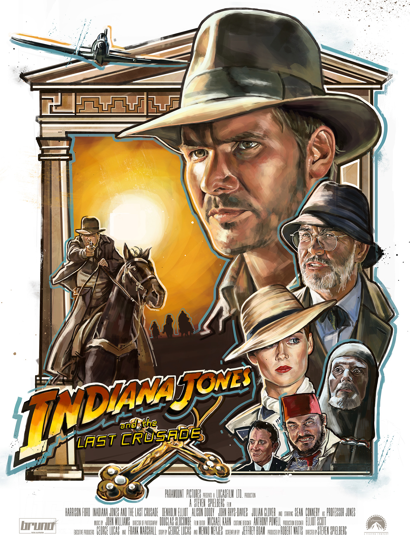 Indiana Jones and the Last Crusade on Behance